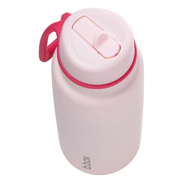 B.box 1L insulated flip top bottle - pink