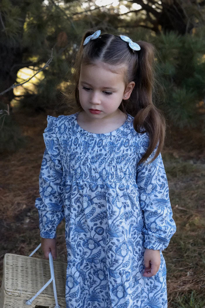W25 Girls Paisley Tiered Dress