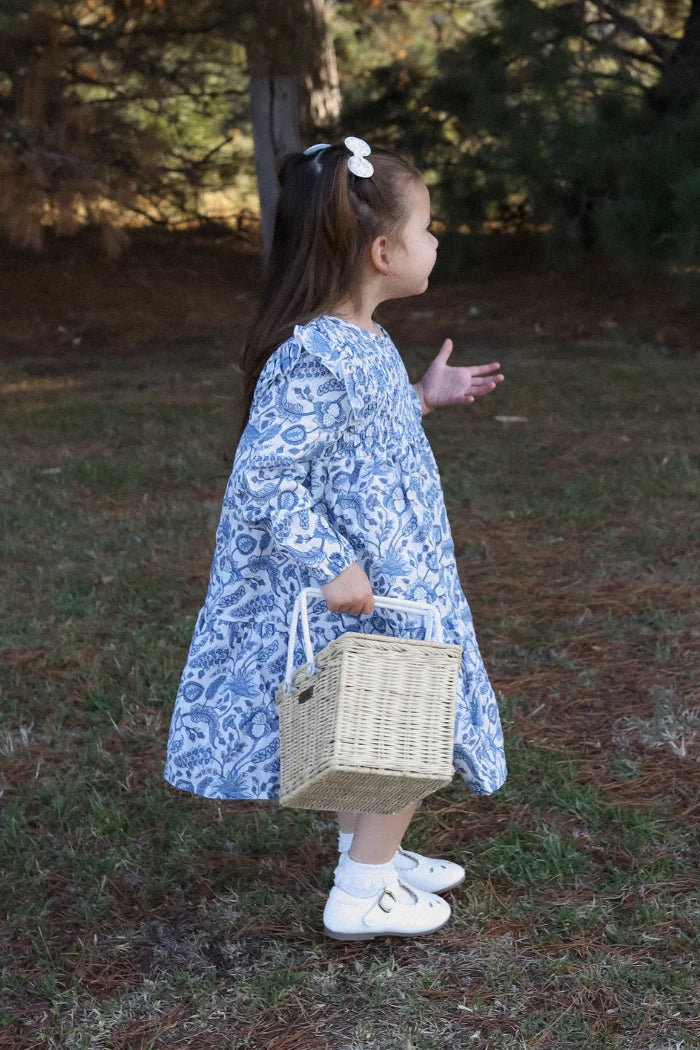 W25 Girls Paisley Tiered Dress