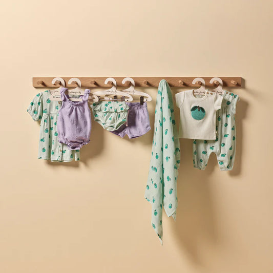 Apple Papple Embroidered Organic Tee