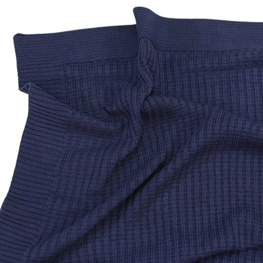Knit Blanket Navy