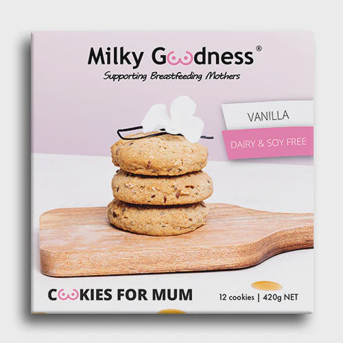 Vanilla Lactation Cookies (Dairy & Soy Free)