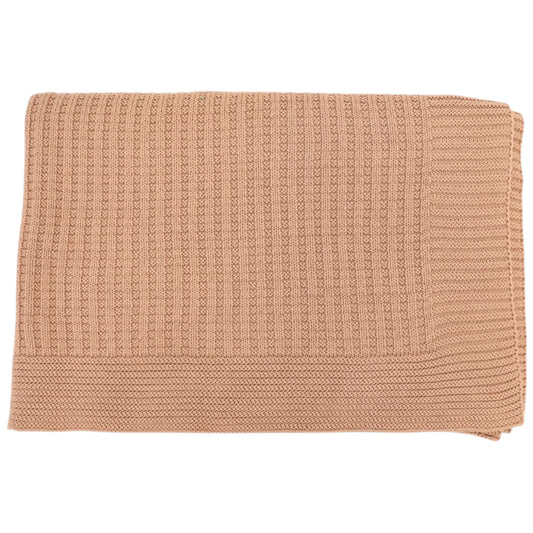 Knit Blanket Chestnut