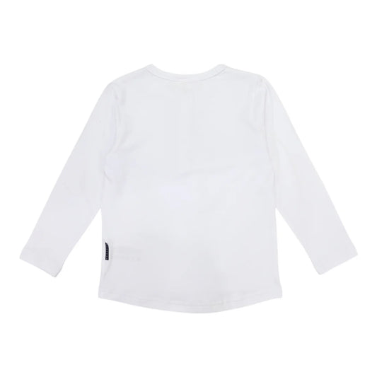 Essential Henley Tee White