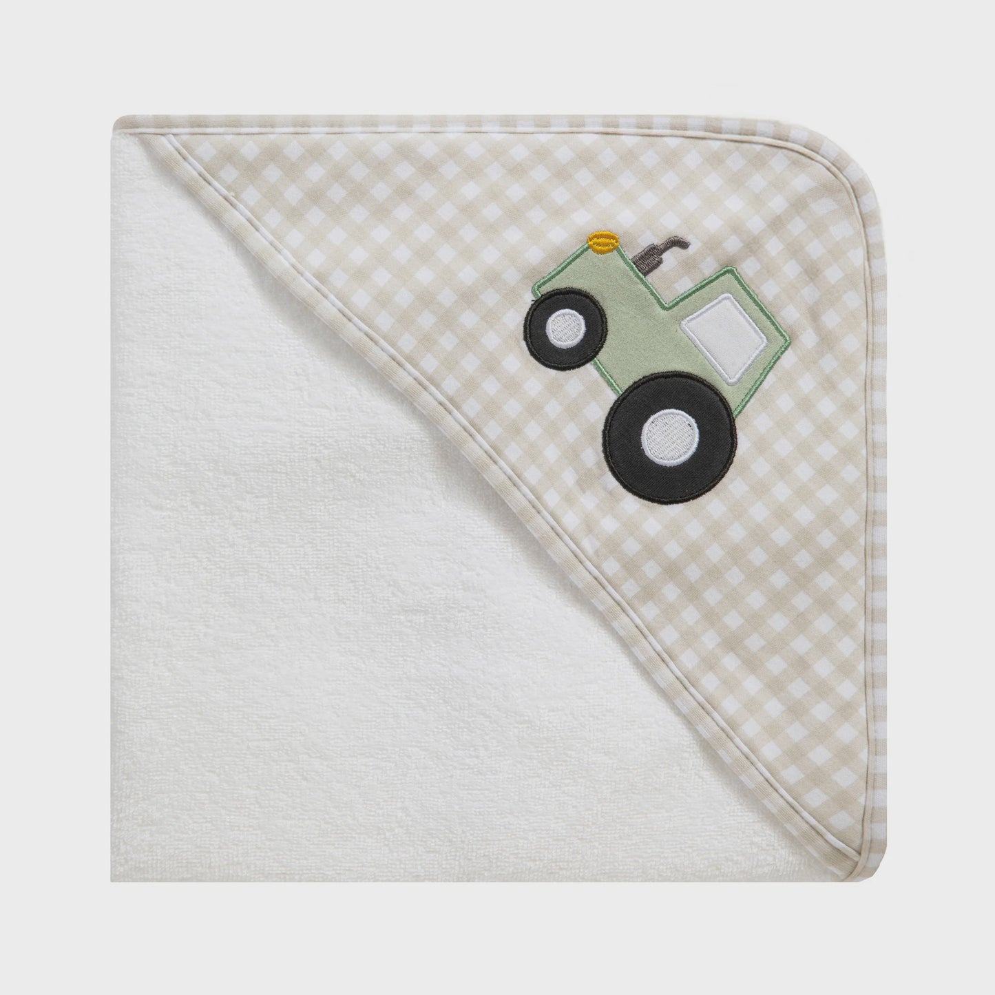 Hooded Towel - Tractor ride