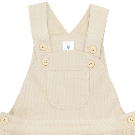 Corduroy Dress Beige