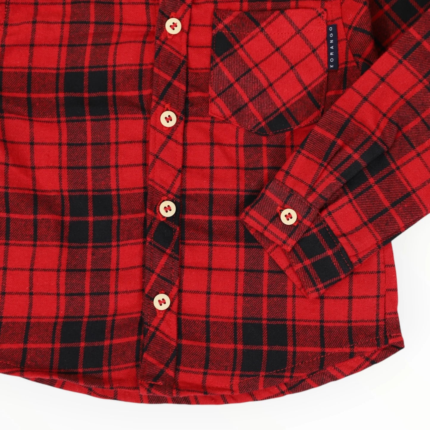 Flannel Shirt | Red