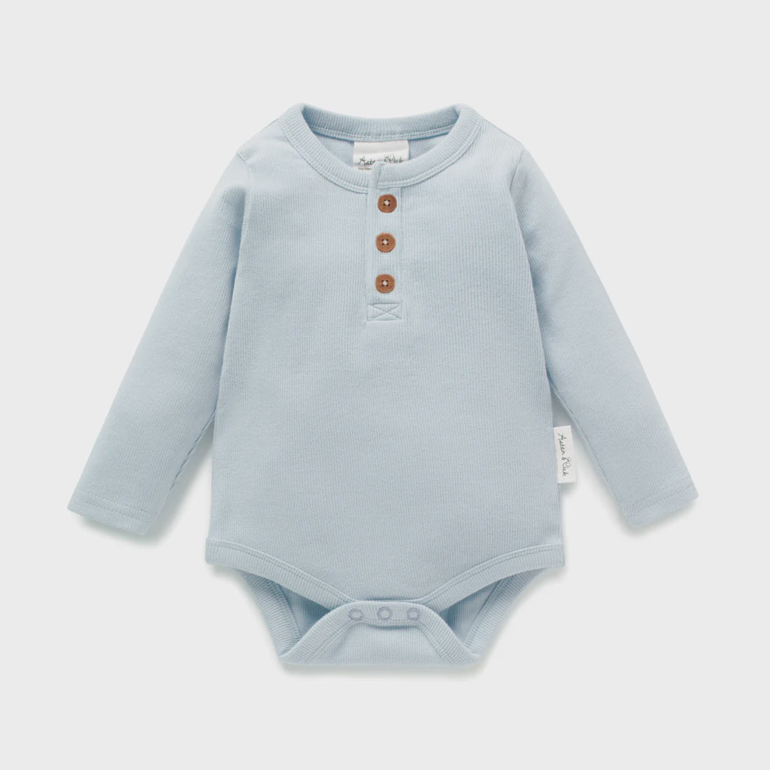 Winter Sky Rib Onesie