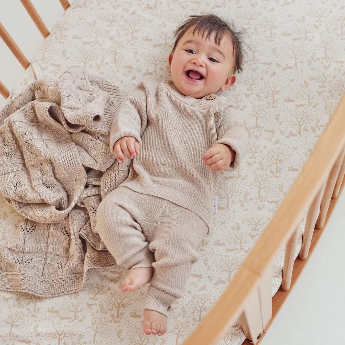 Sand Fleck Knit Jumper