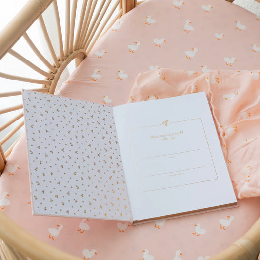 Baby Book Pink Duck