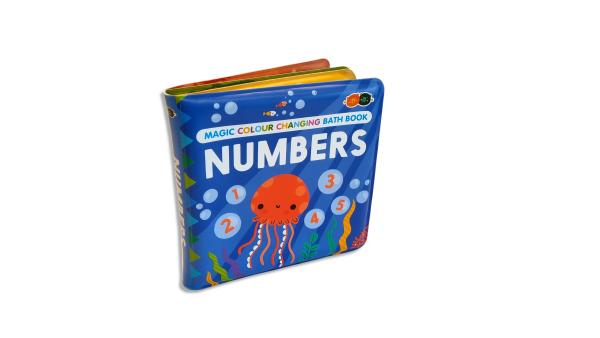 Magic Colour Changing Bath Book – Numbers