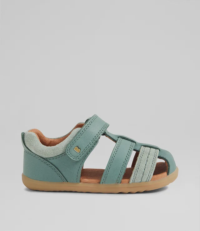Su Roam Infant Iceberg Green Leather Sandals
