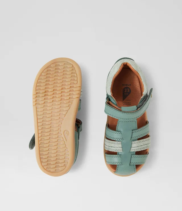 Iw Roam Toddler Iceberg Green Leather Sandals