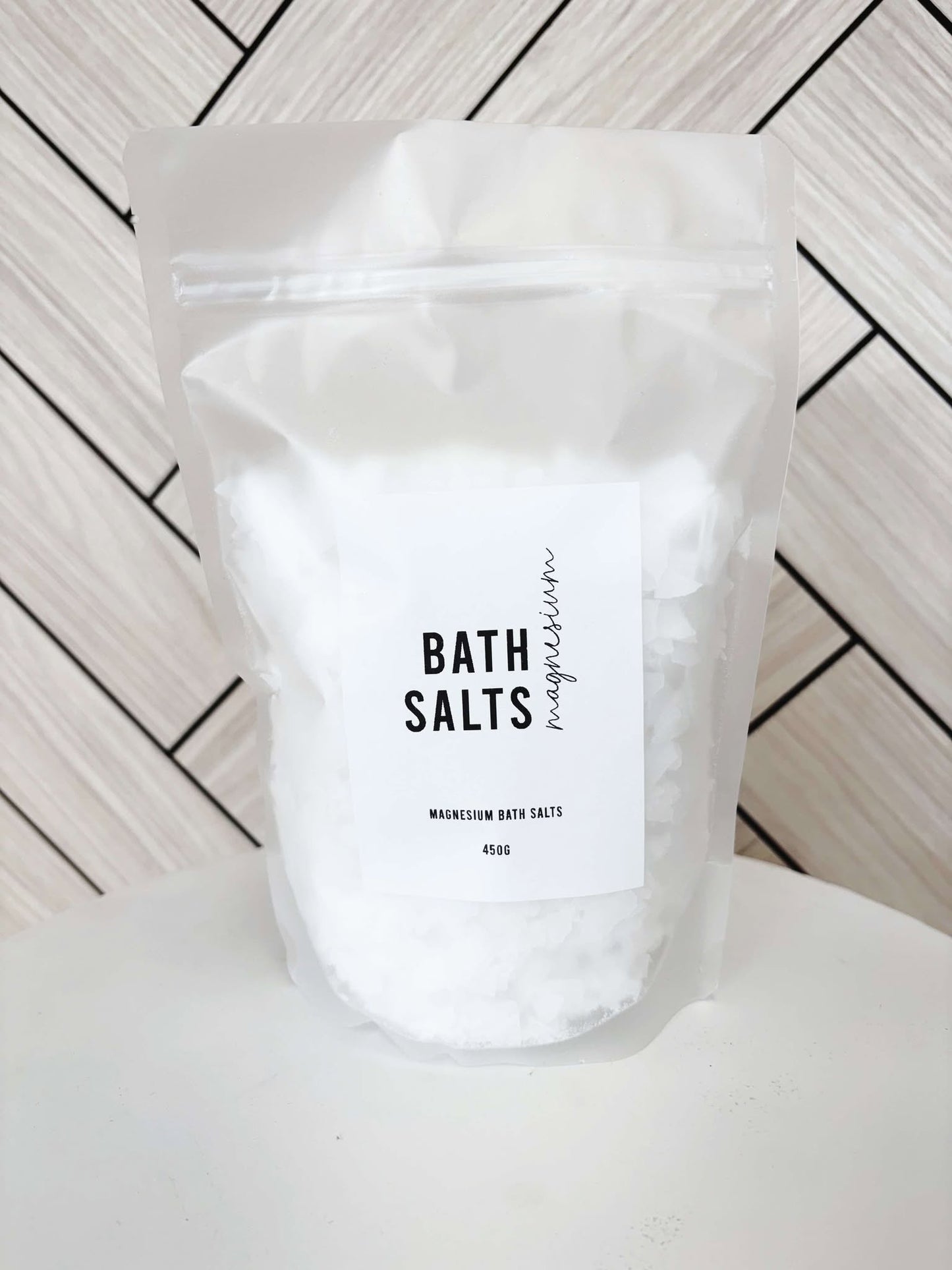Magnesium bath salts