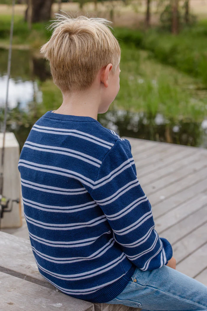 W25 Boys Stripe Knit Jumper