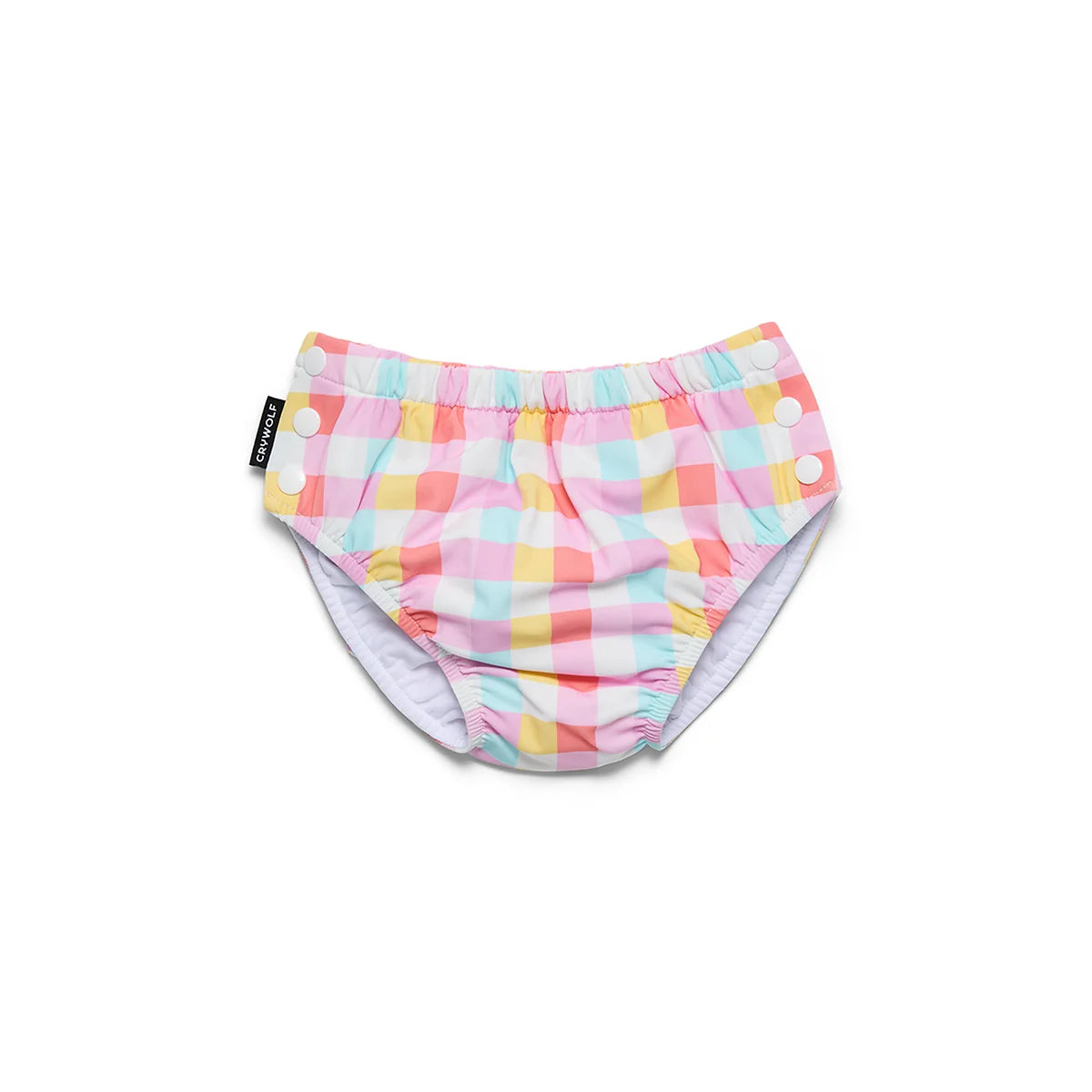 REUSABLE SWIM NAPPY Pop Gingham