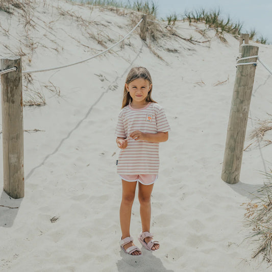 SUN SMART T-SHIRT Blush Stripe