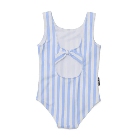 SWIMSUIT Sky Blue Stripe