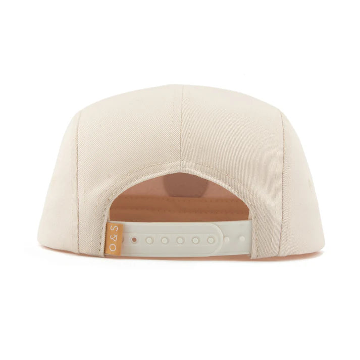 SNOW - 5 PANEL COTTON/SUEDE HAT