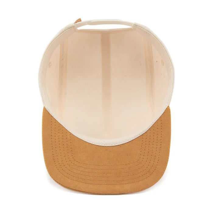 SNOW - 5 PANEL COTTON/SUEDE HAT