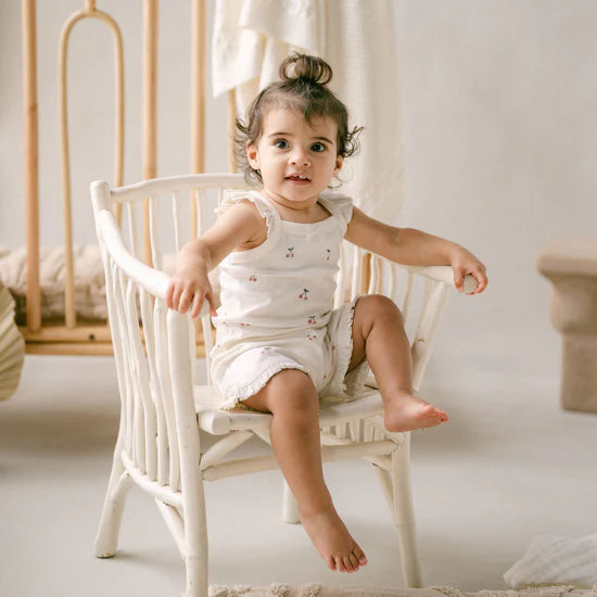 Cherry Ruffle Set