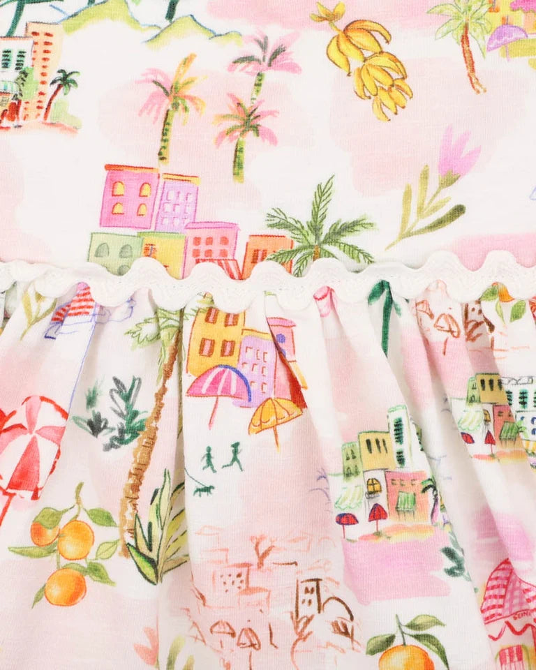 PARADISO ORGANIC OVERLAY DRESS
