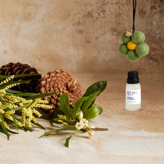 Persian Lime & Lemongrass Felt Flower Air Freshener