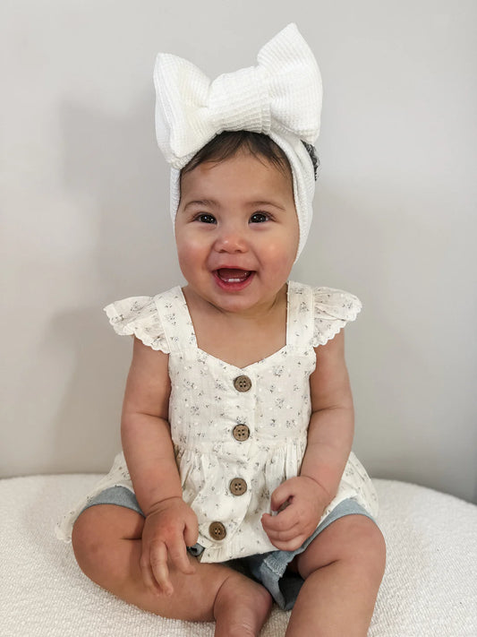 Sofia Floral Button Top