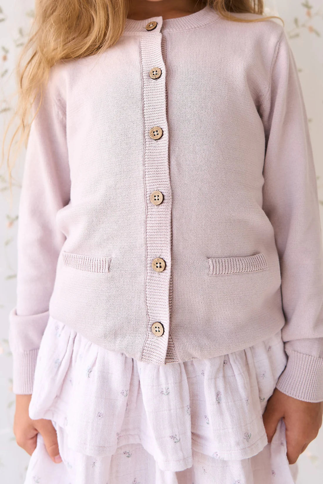 Organic Cotton Muslin Samantha Skirt - Meredith Violet