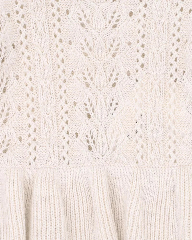 WILD GARDEN KNITTED OVERLAY BODYSUIT