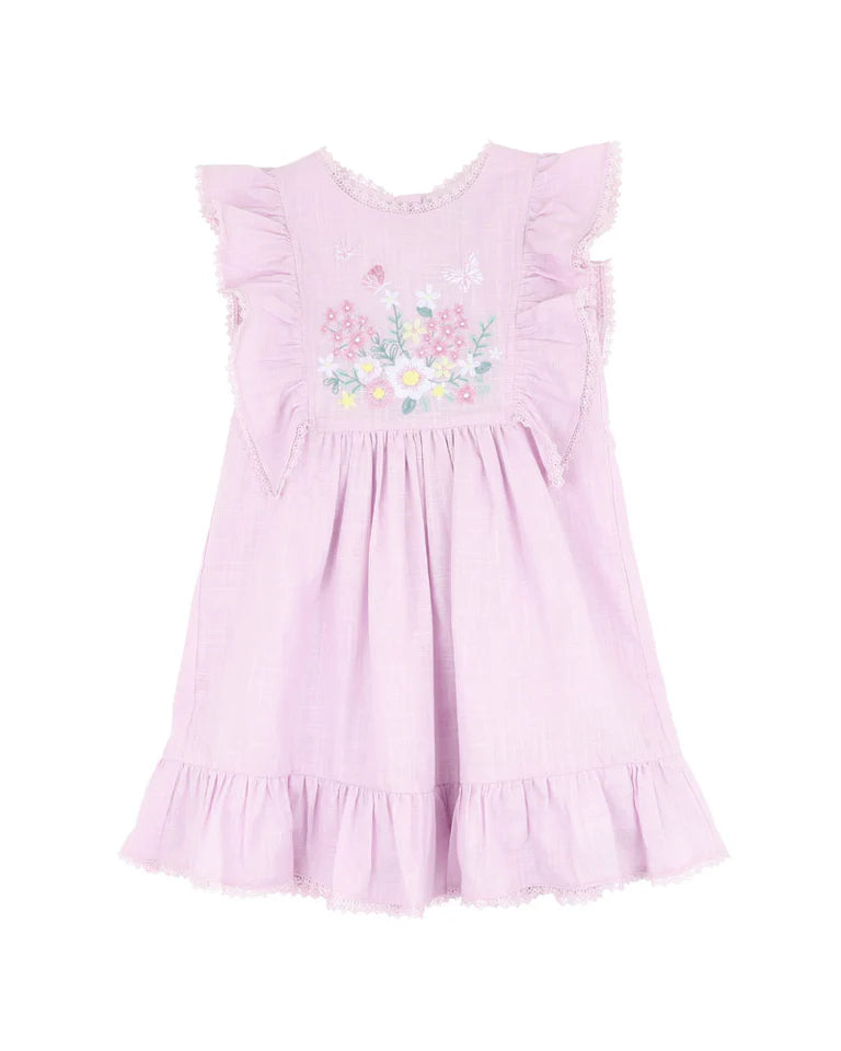 MADELYN EMBROIDERED DRESS 3-7 YRS