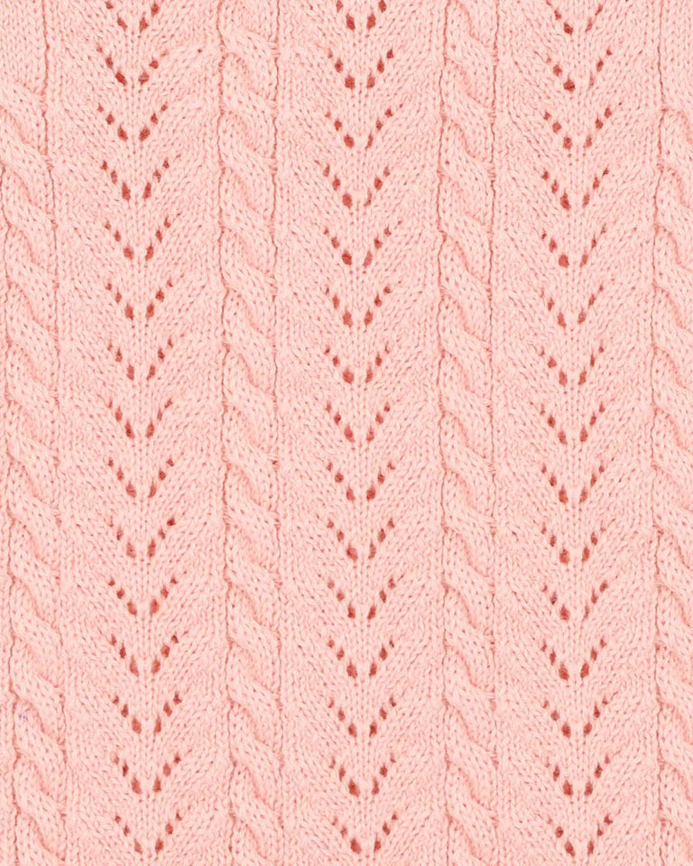 GEMMA ORGANIC POINTELLE KNITTED JUMPER