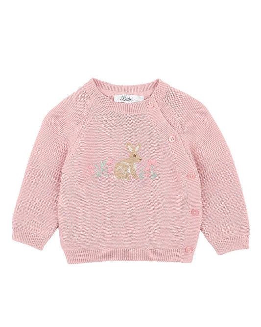 FERN BUNNY ORGANIC KNITTED JUMPER