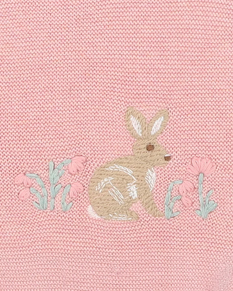FERN BUNNY ORGANIC KNITTED JUMPER
