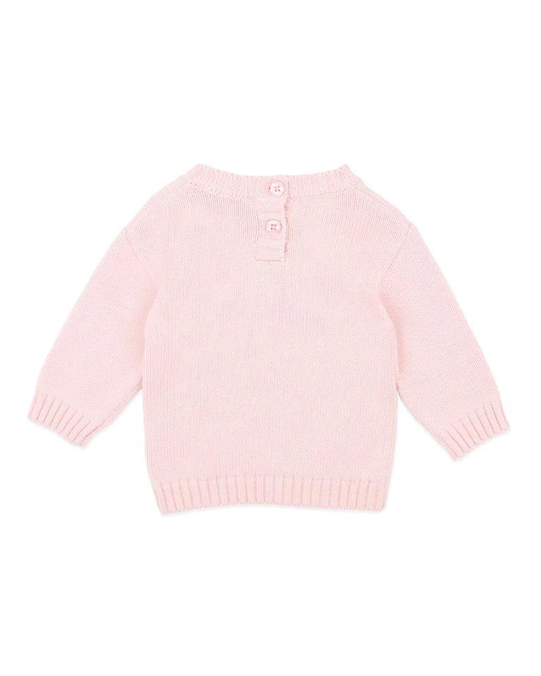 WINNIE EMB. BUNNY KNITTED JUMPER
