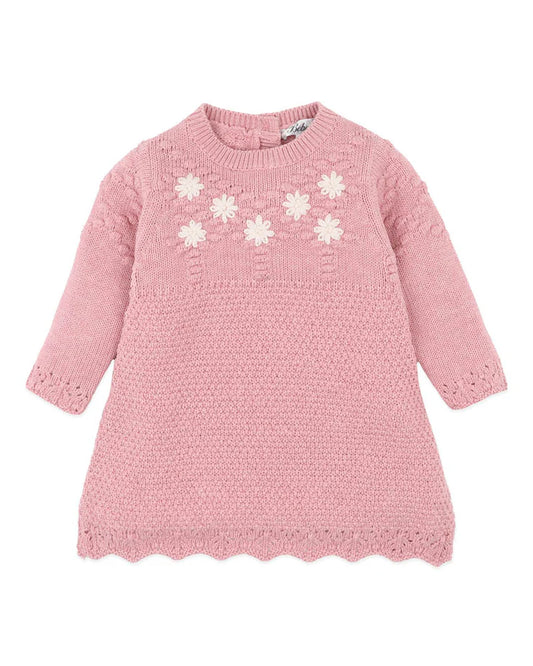 WINNIE HAND EMB. ORGANIC DRESS