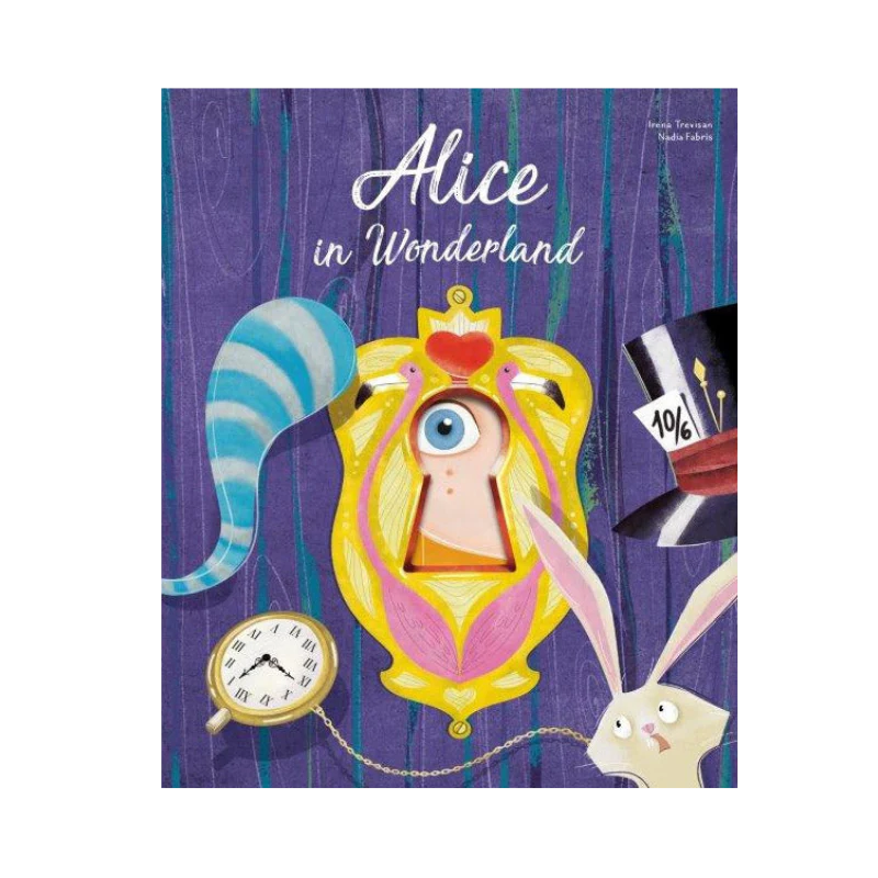Sassi - Die-Cut, Fairy Tale Book - Alice in Wonderland