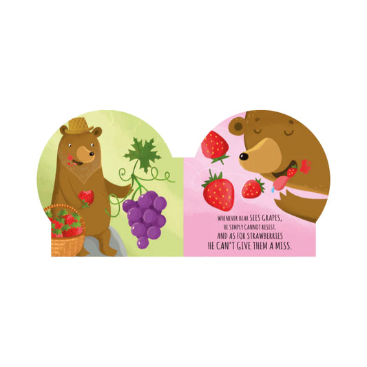 Sassi shaped board book - Fruits
