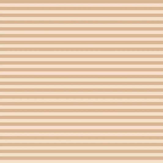 Coffee Stripe Organic Muslin Wrap Swaddle