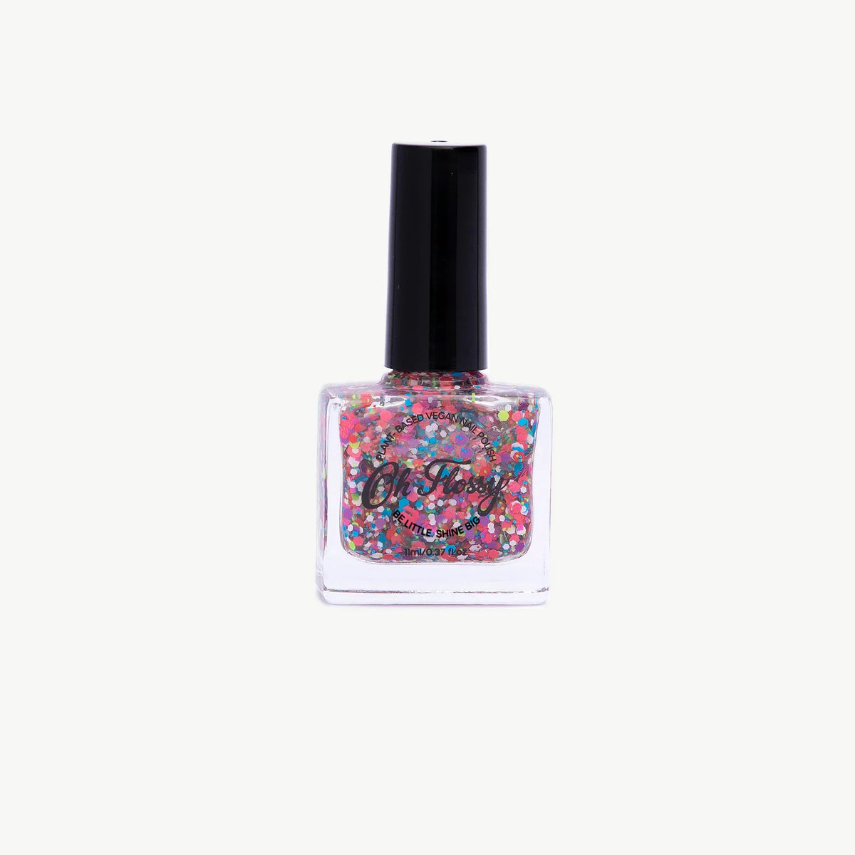 Oh Flossy Nail Polish | COURAGEOUS | Coloured Confetti Glitter