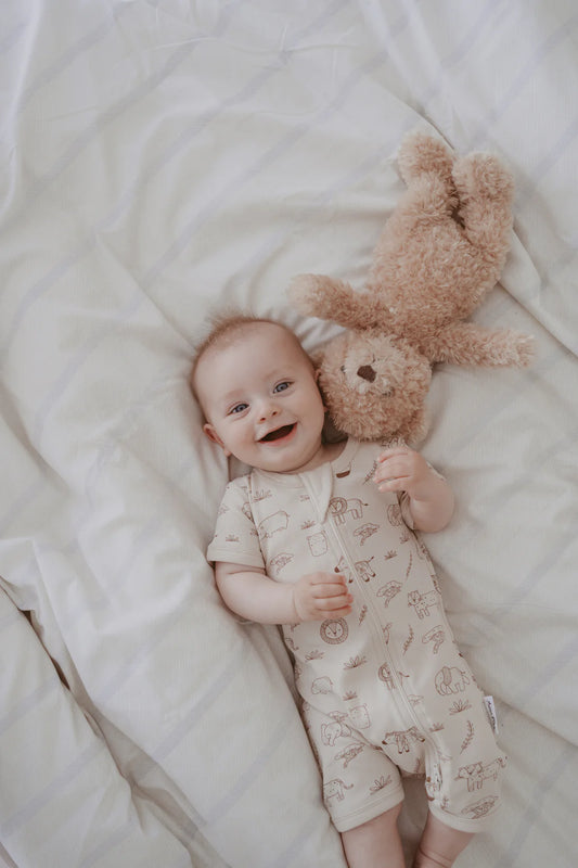 Safari Adventure Zip Romper
