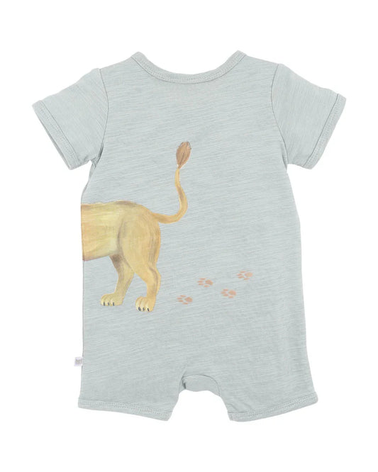 WILDLINGS LION SS ZIPSUIT