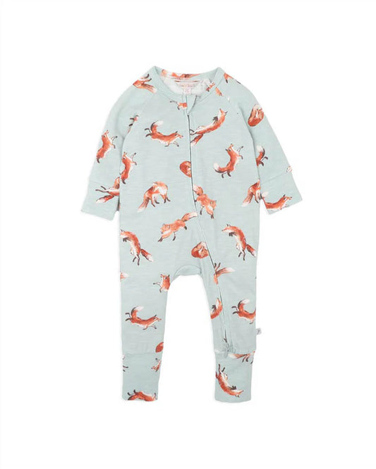 MR FOX ORGANIC LS ZIPSUIT