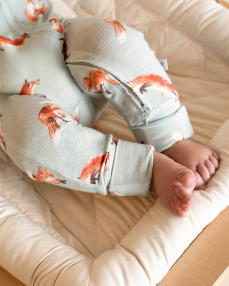 MR FOX ORGANIC LS ZIPSUIT