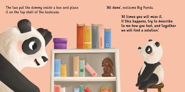 Sassi board book - step by step - Bye to my Dummy