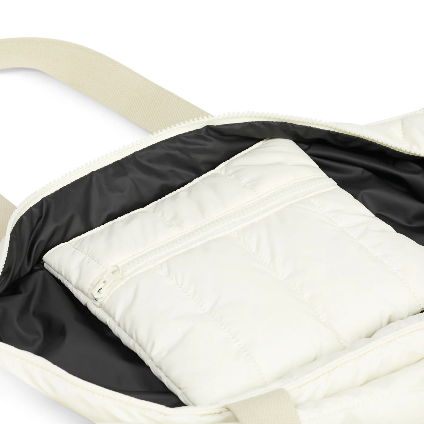Take It Base | Puffer Tote Bag Ecru