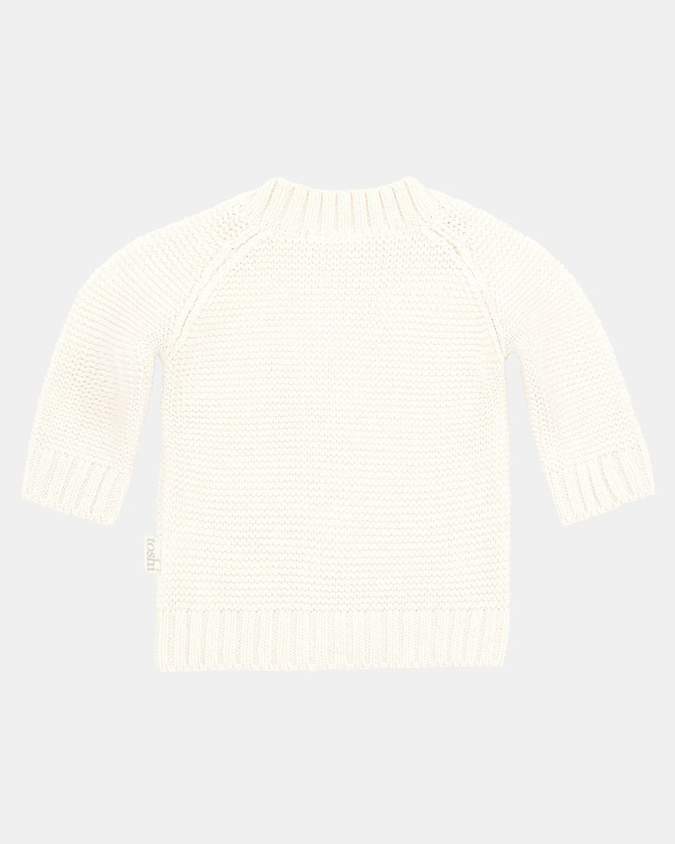 Organic Cardigan Andy Cream