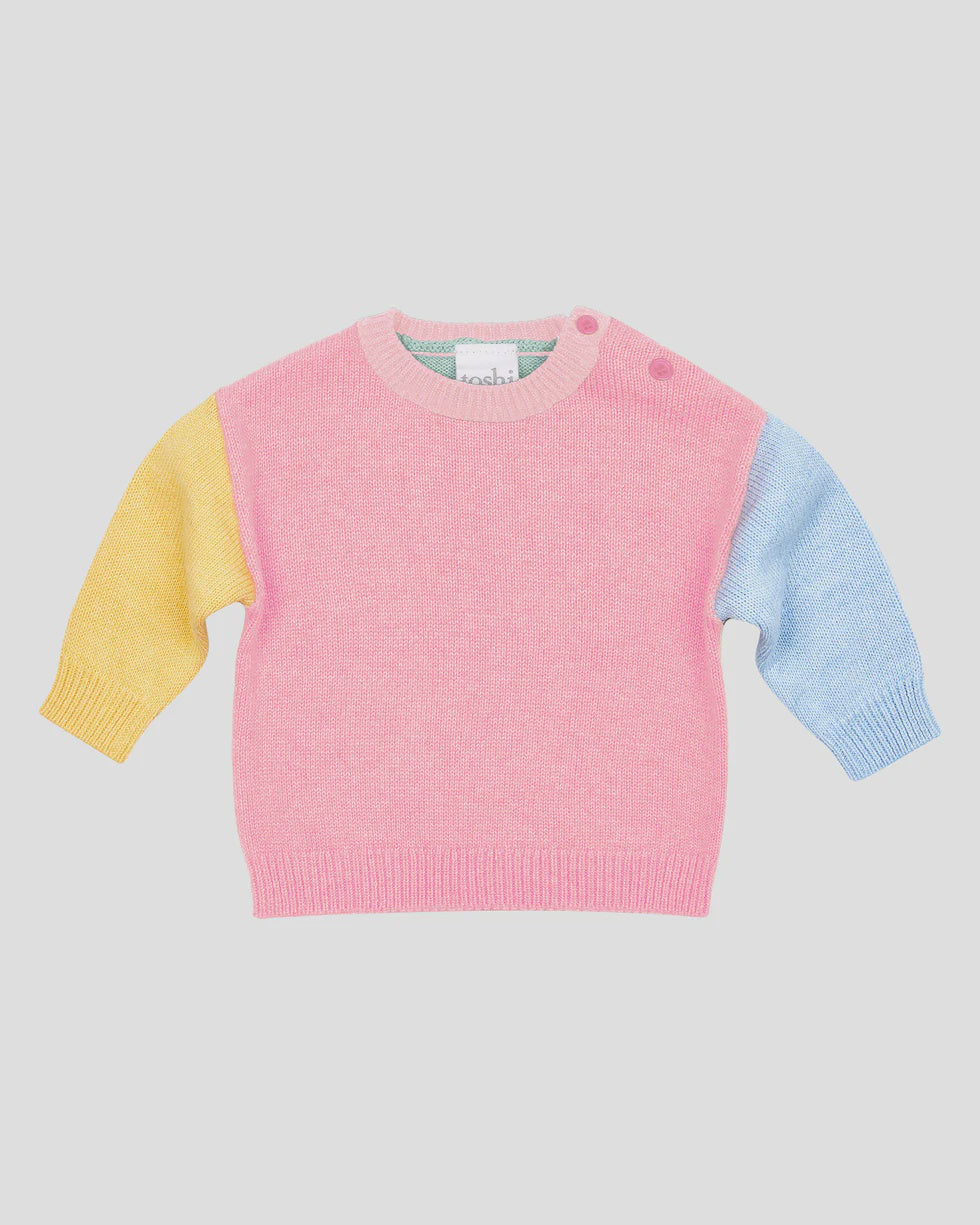 Organic pullover Bobby - Carmine