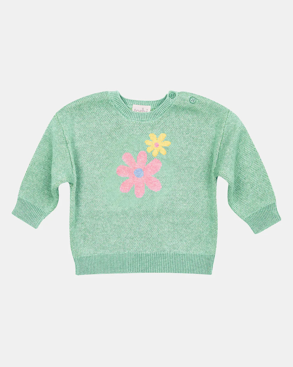 Organic pullover Storytime - Daisy