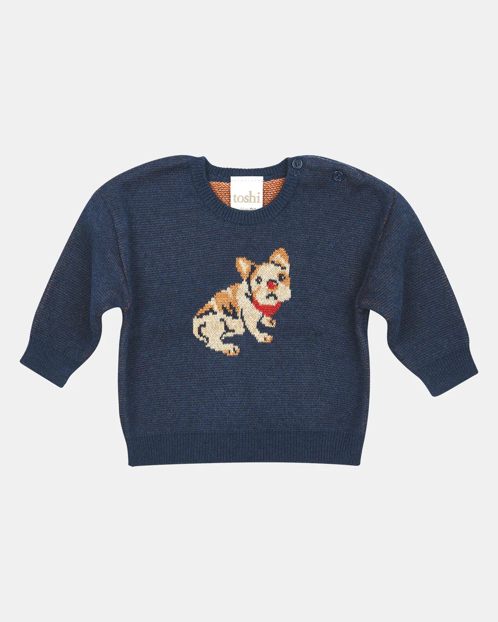 Organic pullover storytime - Frenchie